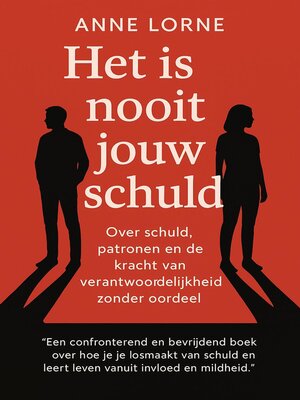 cover image of Het is nooit jouw schuld